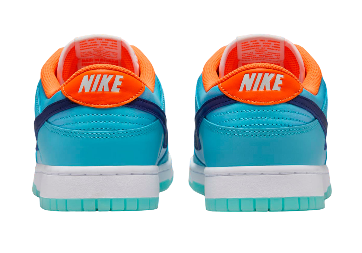 Nike Dunk Low Baltic Blue / Total Orange - Image 5