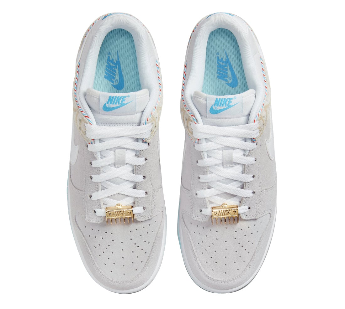 Nike Dunk Low Barber Shop Grey - Image 4