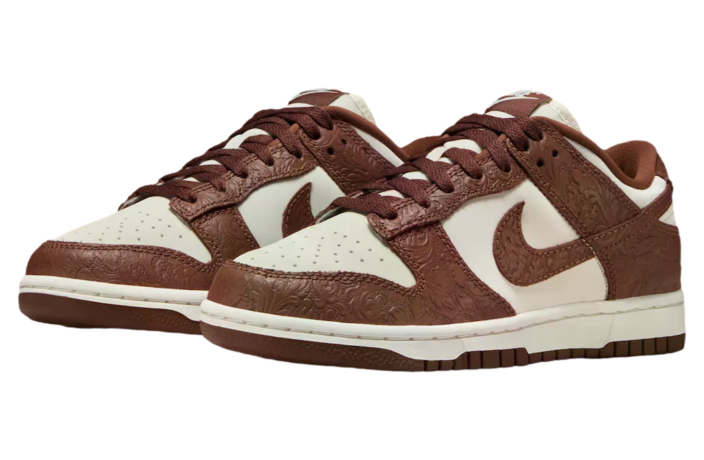 Nike Dunk Low Black / Sail / Fauna Brown - Image 2