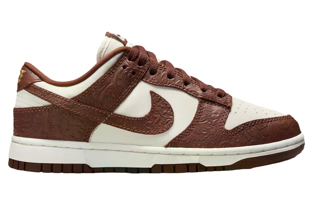 Nike Dunk Low Black / Sail / Fauna Brown - Image 3