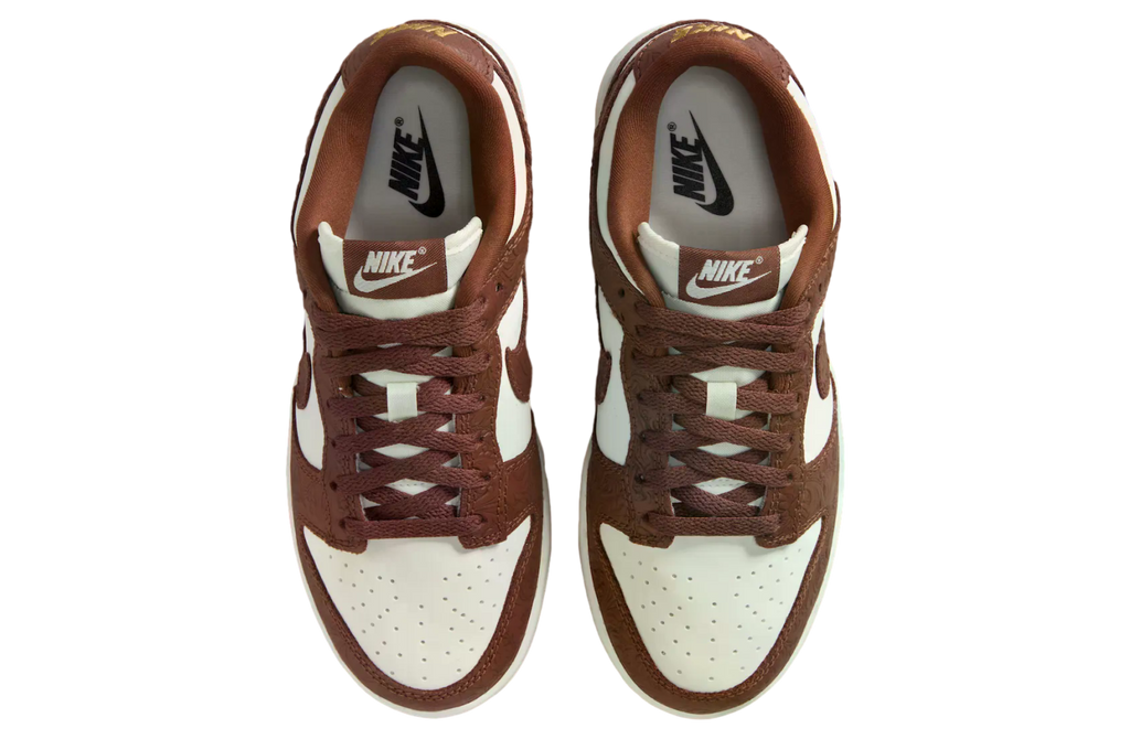 Nike Dunk Low Black / Sail / Fauna Brown - Image 4