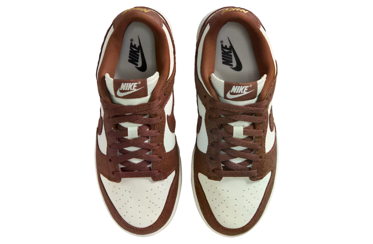 Nike Dunk Low Black / Sail / Fauna Brown - Image 4