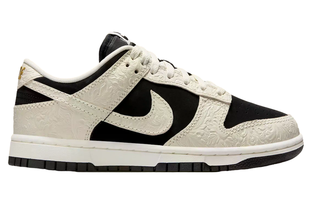 Nike Dunk Low Black / Sail / Metallic Gold - Image 3