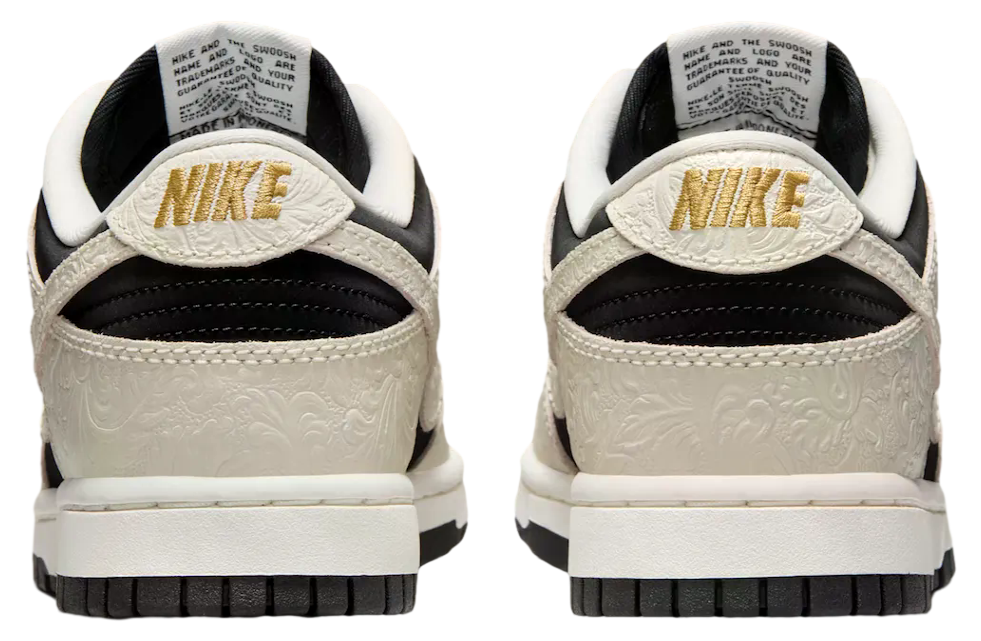 Nike Dunk Low Black / Sail / Metallic Gold - Image 5