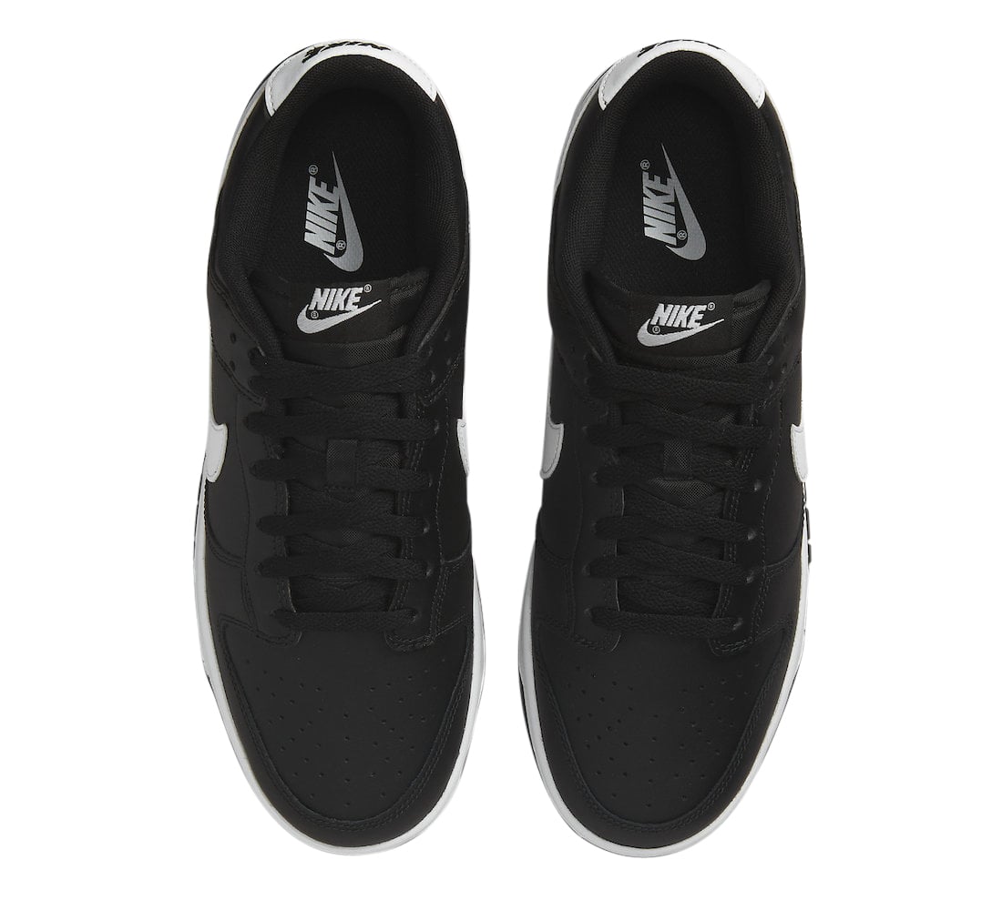 Nike Dunk Low Black White - Image 4