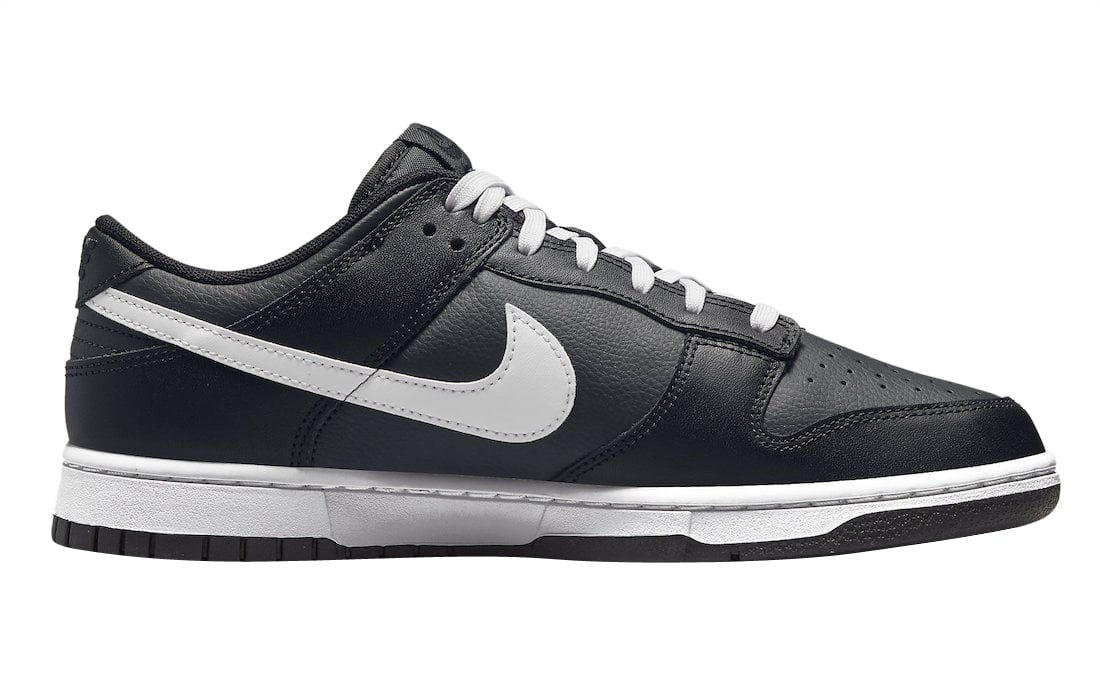 Nike Dunk Low Black White - Image 3