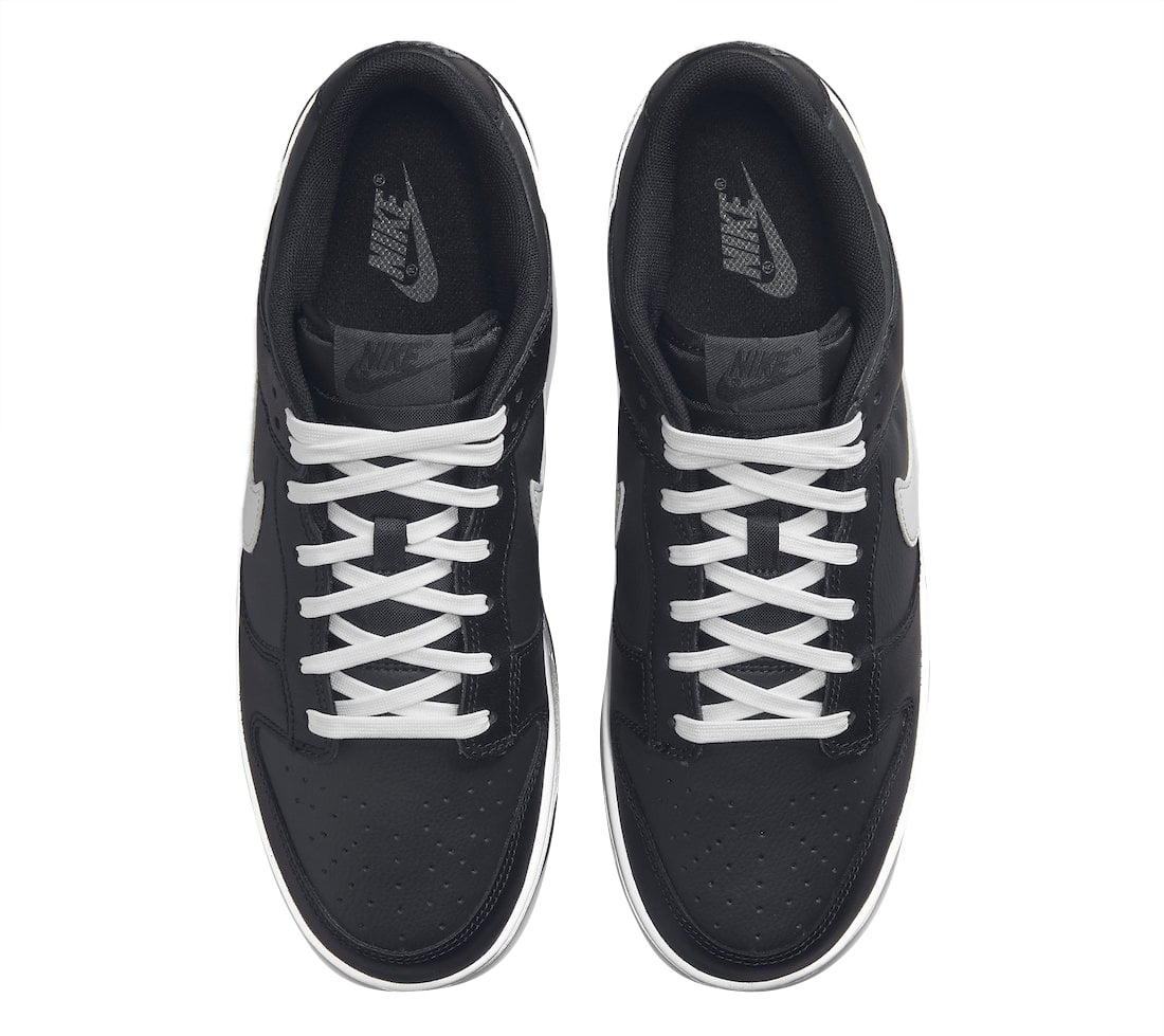 Nike Dunk Low Black White - Image 4