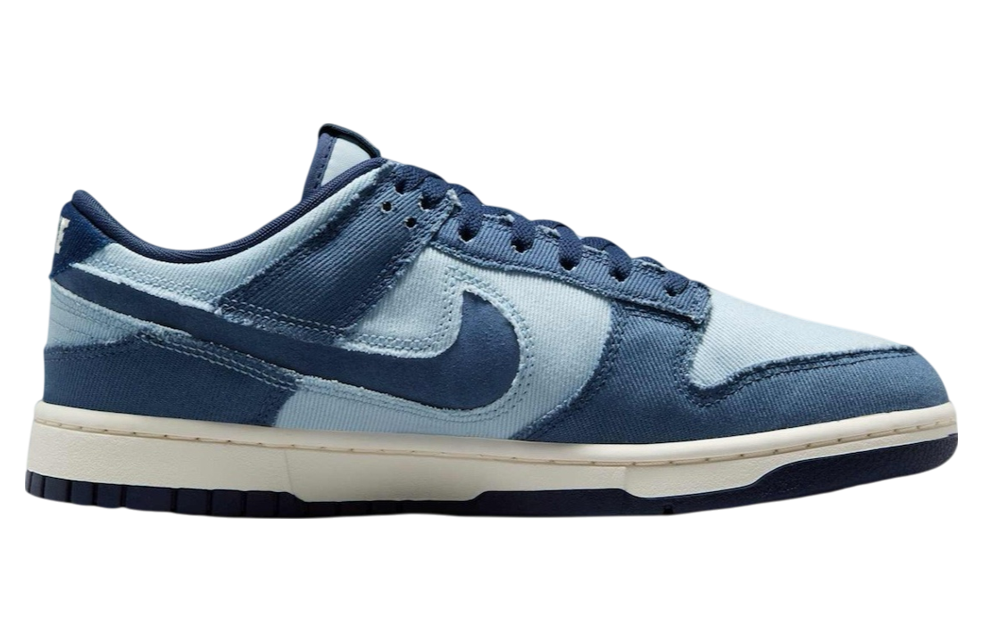 Nike Dunk Low Blue Denim - Image 3