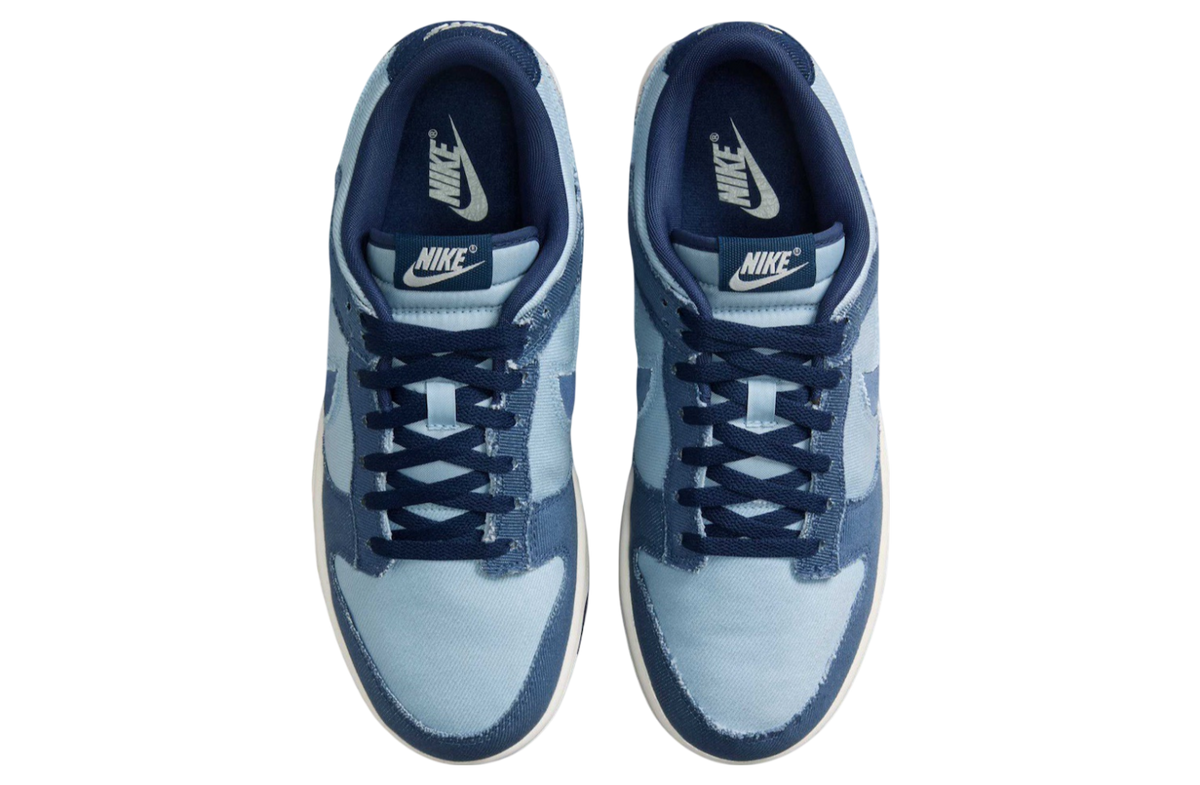 Nike Dunk Low Blue Denim - Image 4
