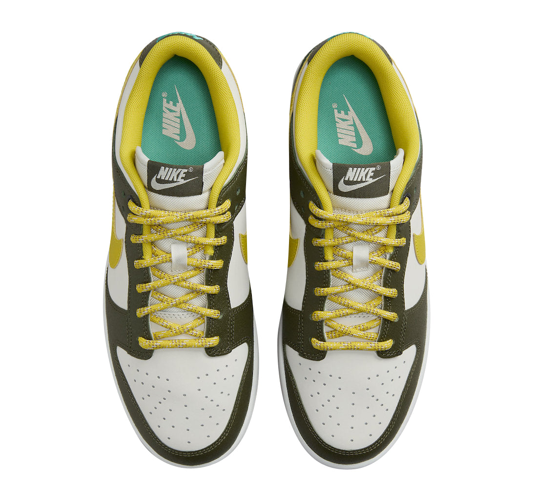 Nike Dunk Low Cargo Khaki Vivid Sulfur - Image 4