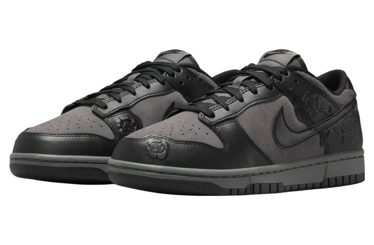 Nike Dunk Low Embossed Rose Iron Grey / Black - Image 2