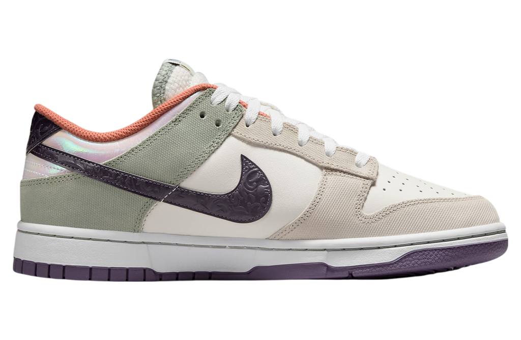 Nike Dunk Low Floral Swoosh - Image 3