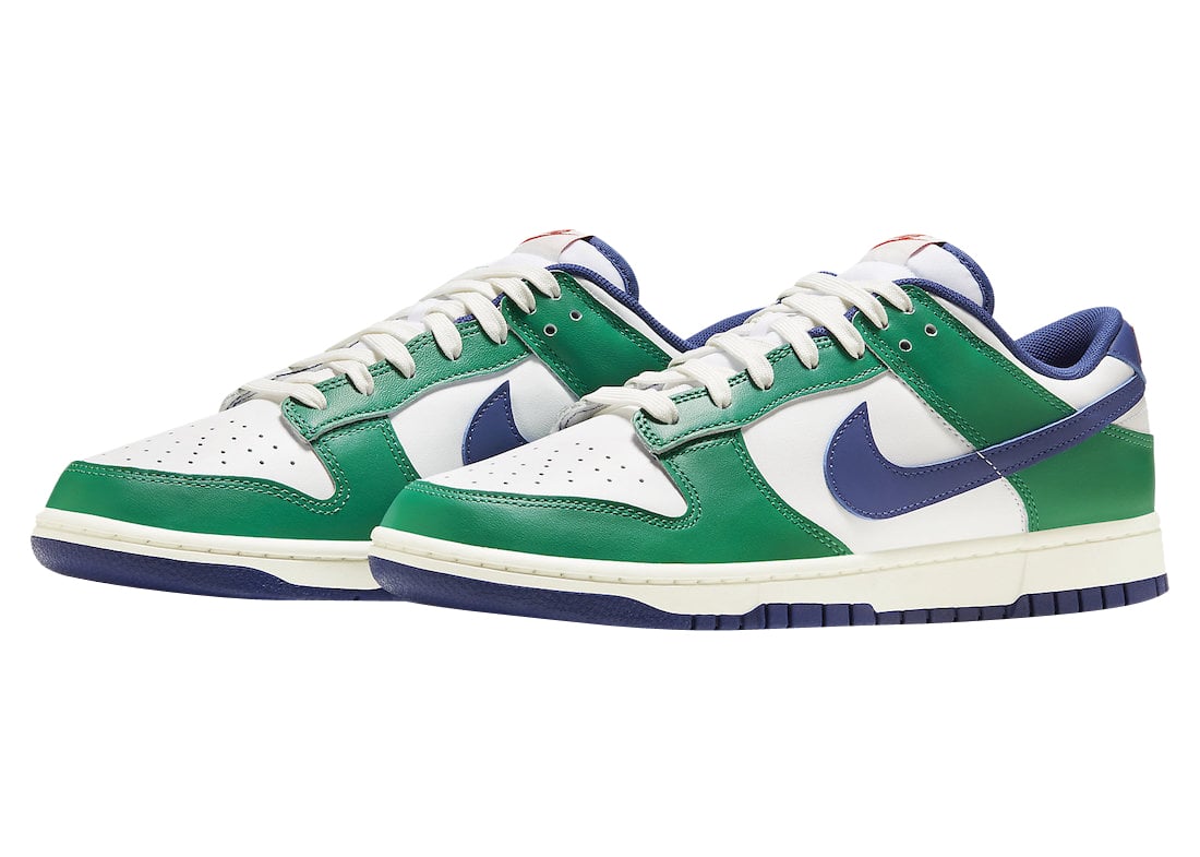 Nike Dunk Low Gorge Green Deep Royal - Image 2