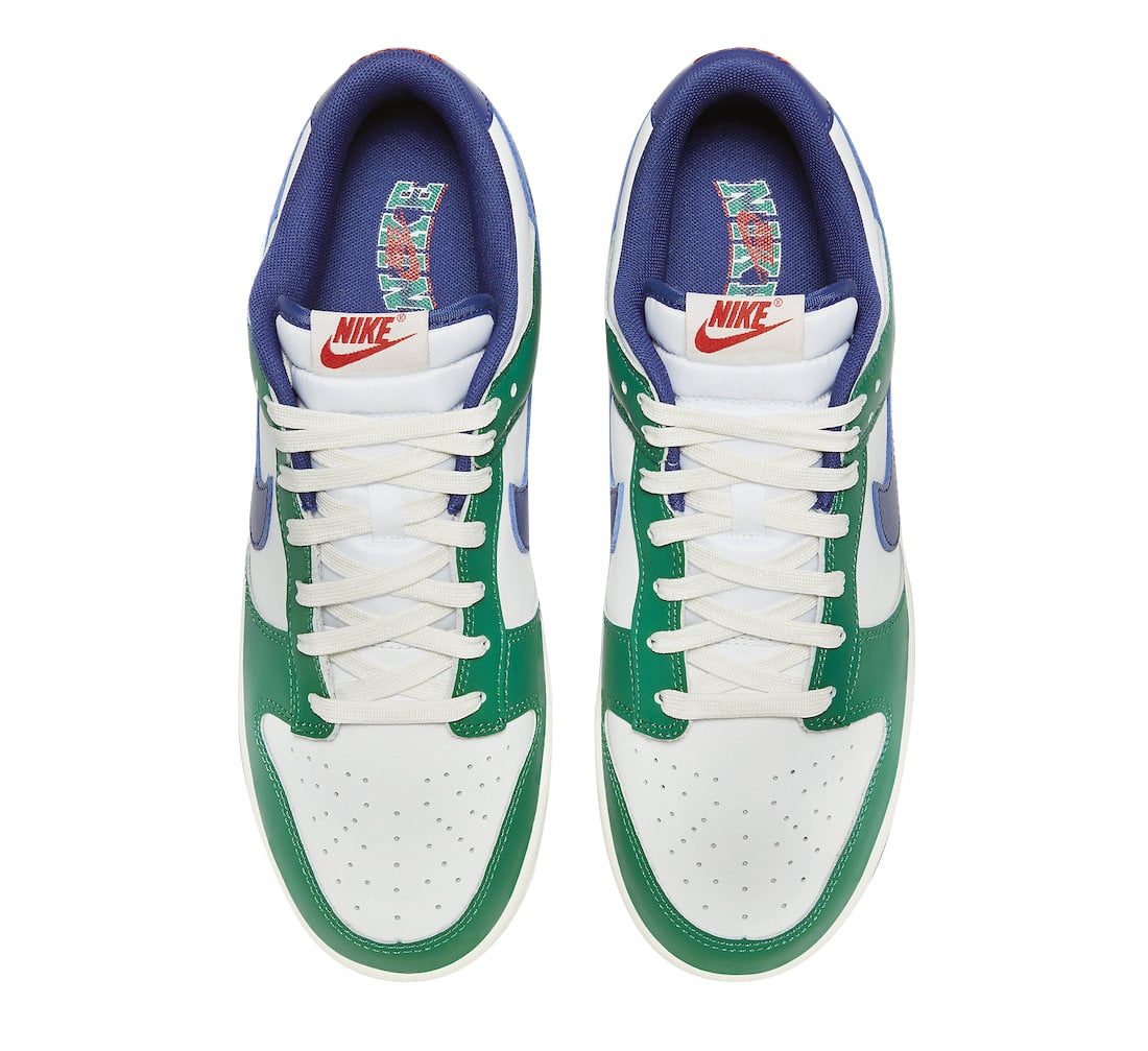 Nike Dunk Low Gorge Green Deep Royal - Image 4