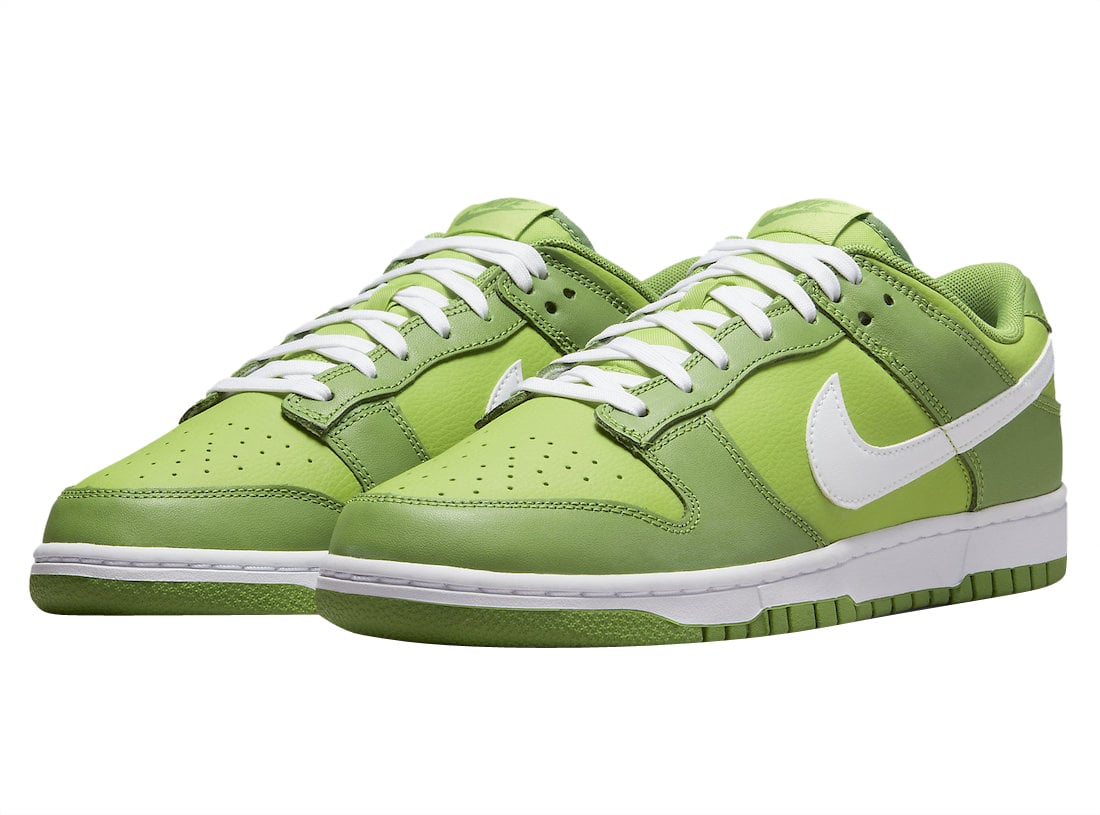 Nike Dunk Low Green White - Image 2