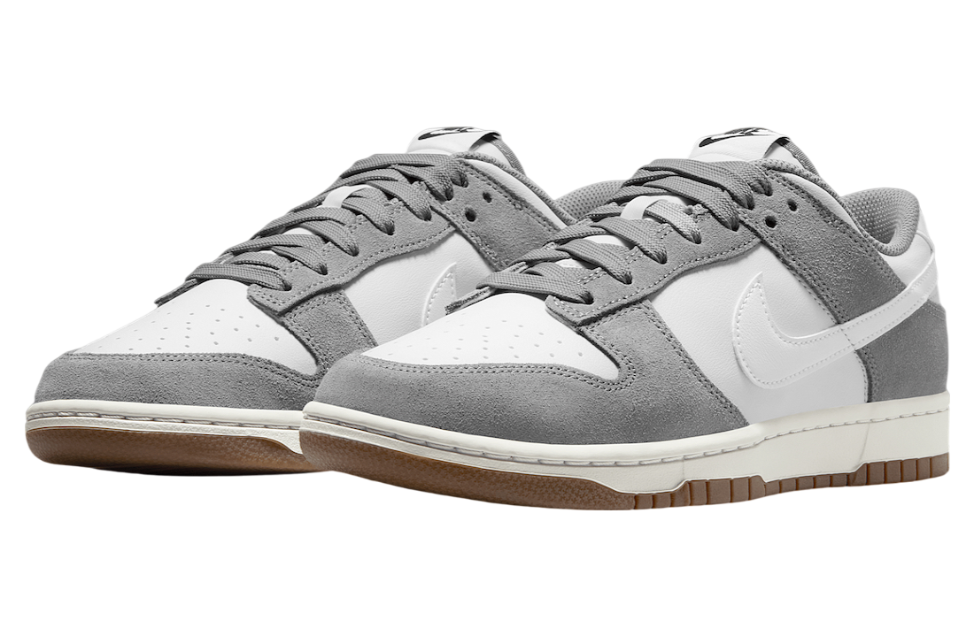 Nike Dunk Low Grey Suede - Image 2