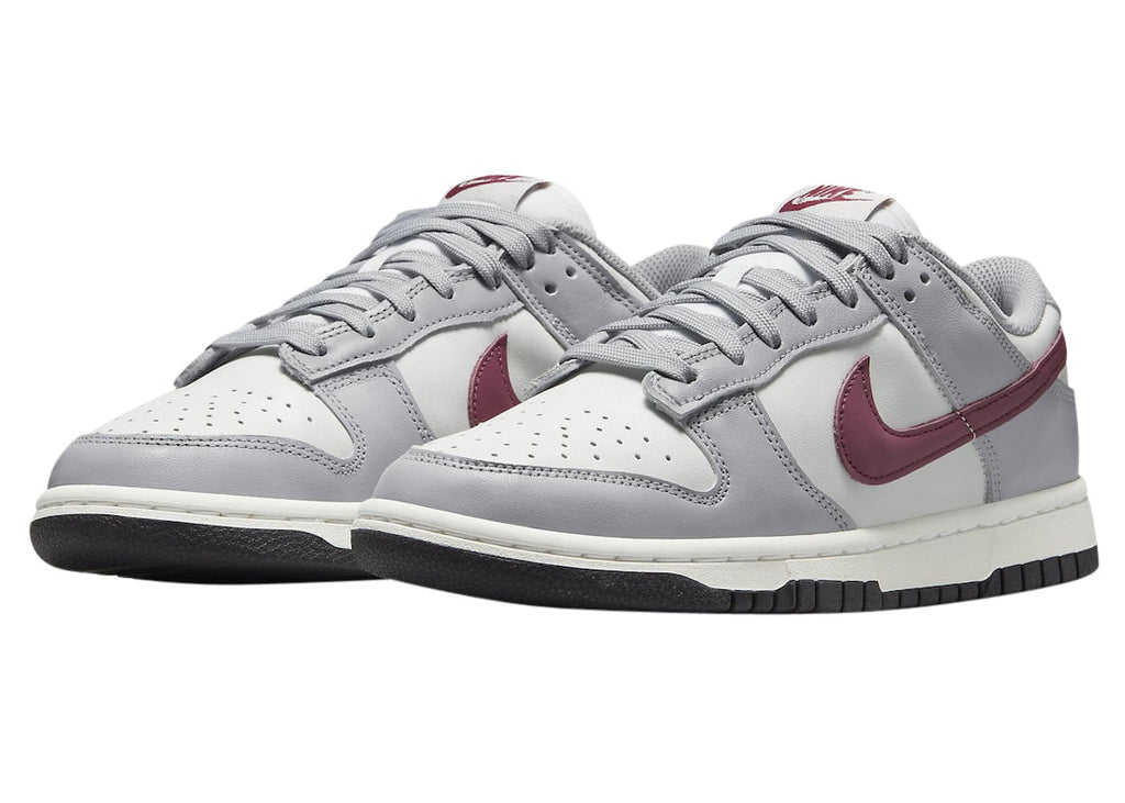 Nike Dunk Low Grey Team Red - Image 2