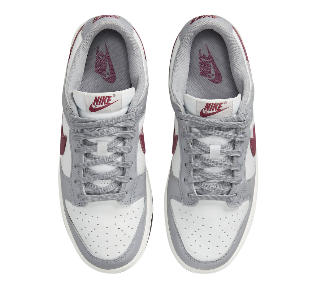 Nike Dunk Low Grey Team Red - Image 4