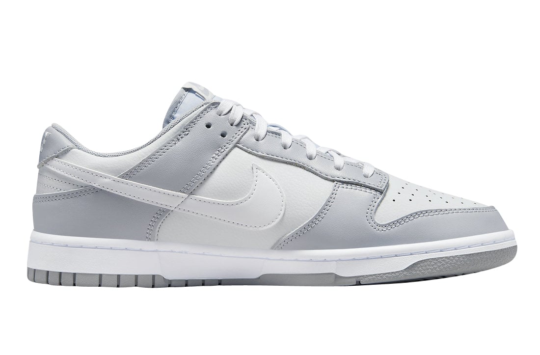 Nike Dunk Low Grey White - Image 3