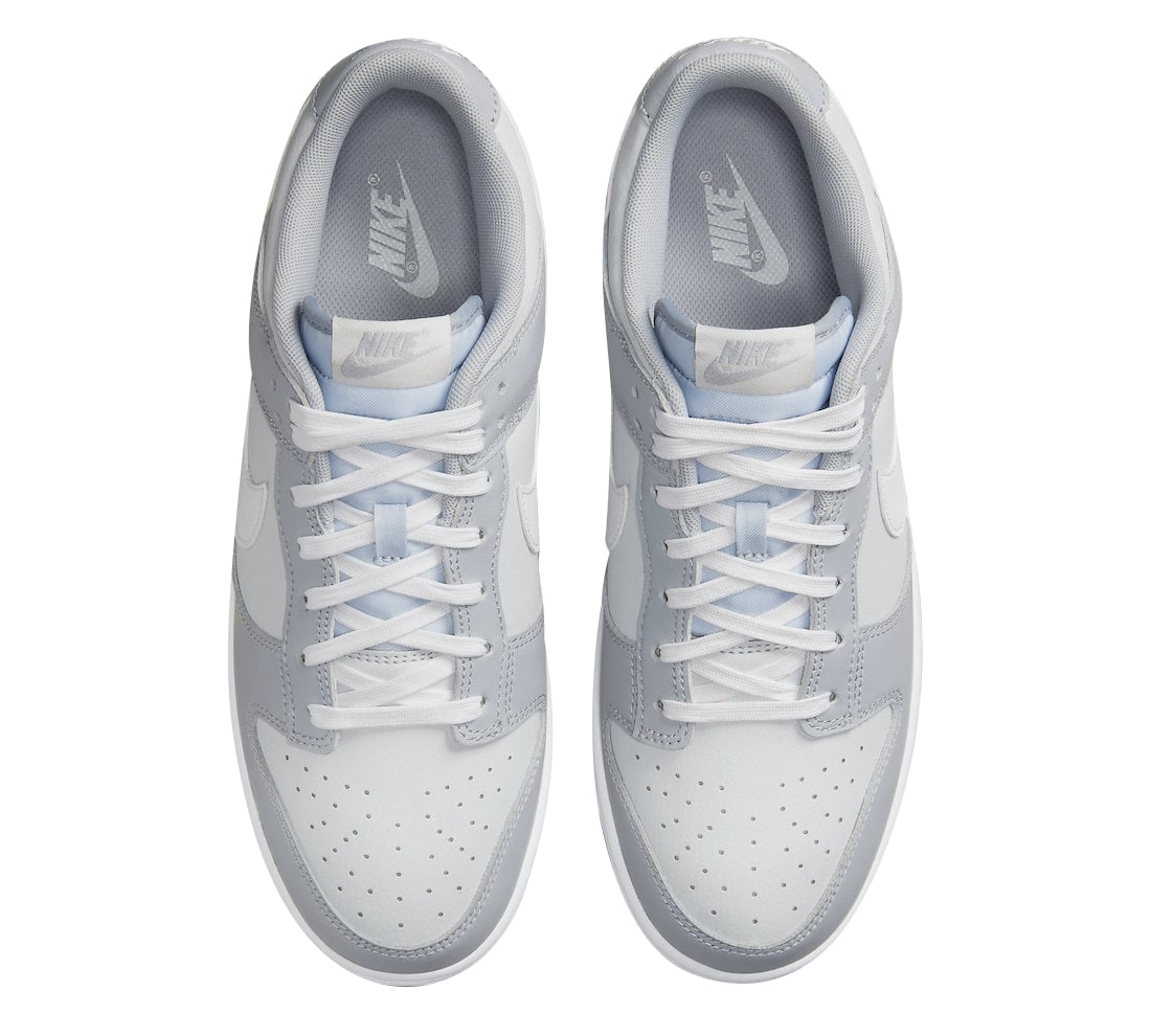Nike Dunk Low Grey White - Image 4