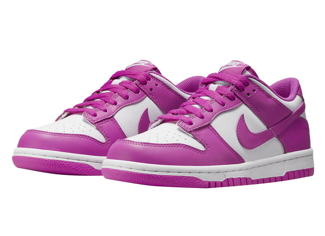 Nike Dunk Low GS Active Fuchsia - Image 2