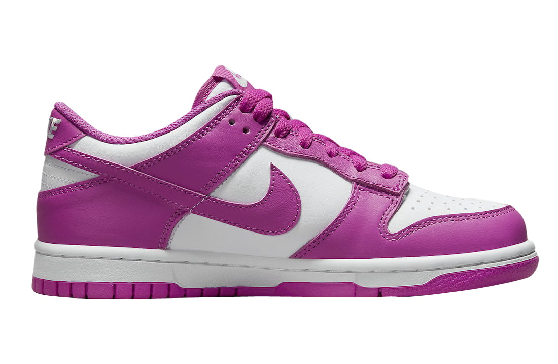 Nike Dunk Low GS Active Fuchsia - Image 3