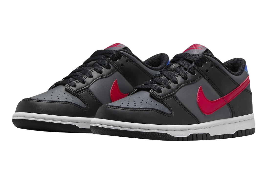 Nike Dunk Low GS Black University Red - Image 2
