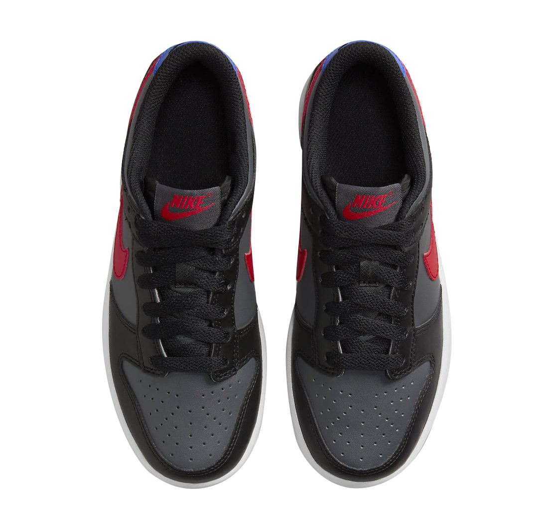 Nike Dunk Low GS Black University Red - Image 4