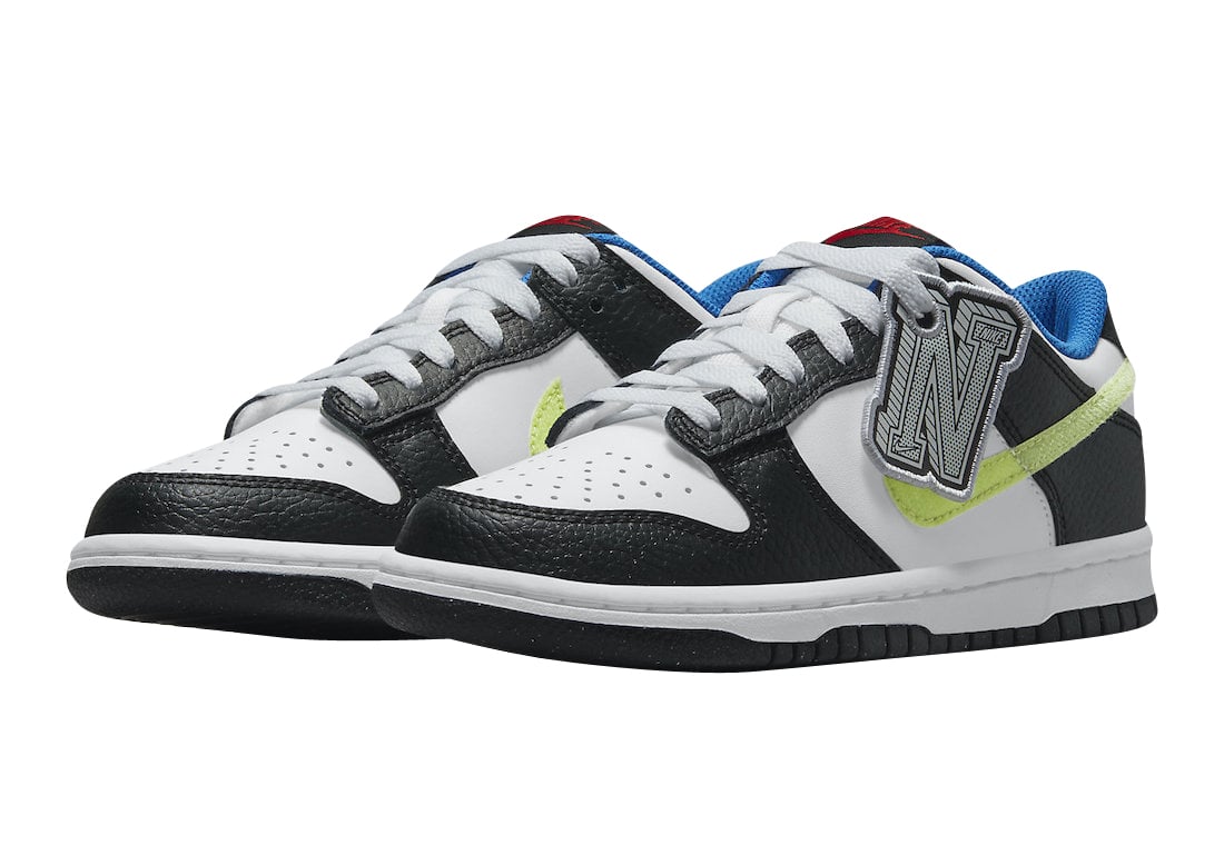 Nike Dunk Low GS Black Volt - Image 2