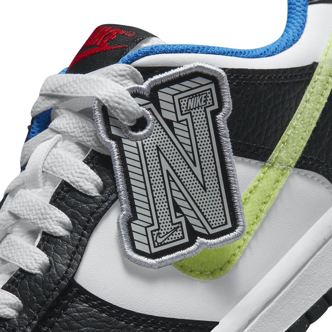 Nike Dunk Low GS Black Volt - Image 9