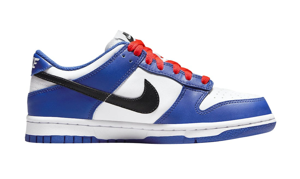 Nike Dunk Low GS Bright Crimson Game Royal - Image 3