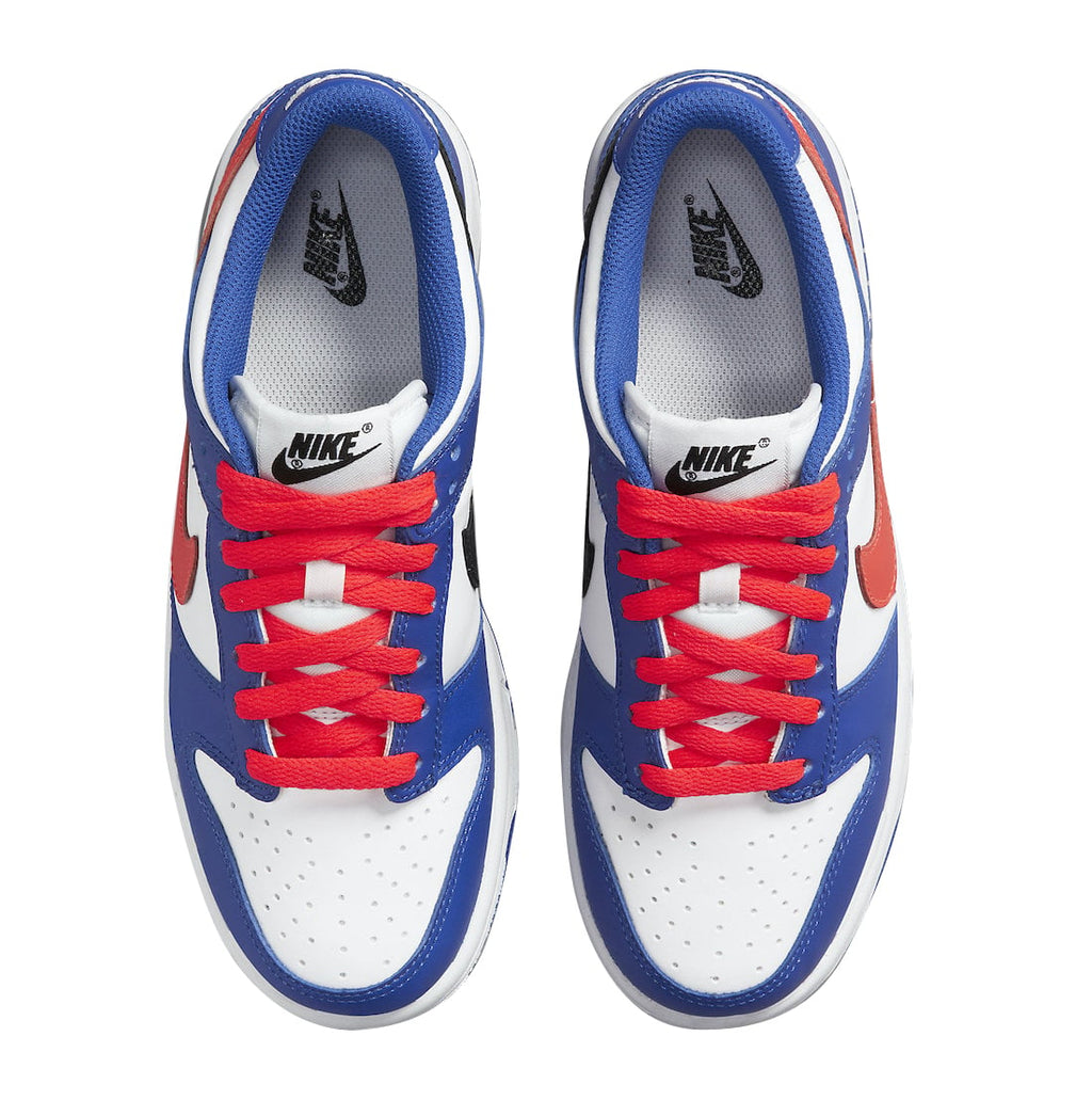 Nike Dunk Low GS Bright Crimson Game Royal - Image 4