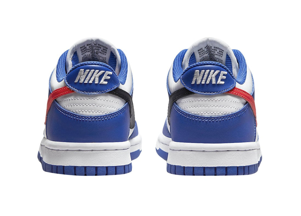 Nike Dunk Low GS Bright Crimson Game Royal - Image 5