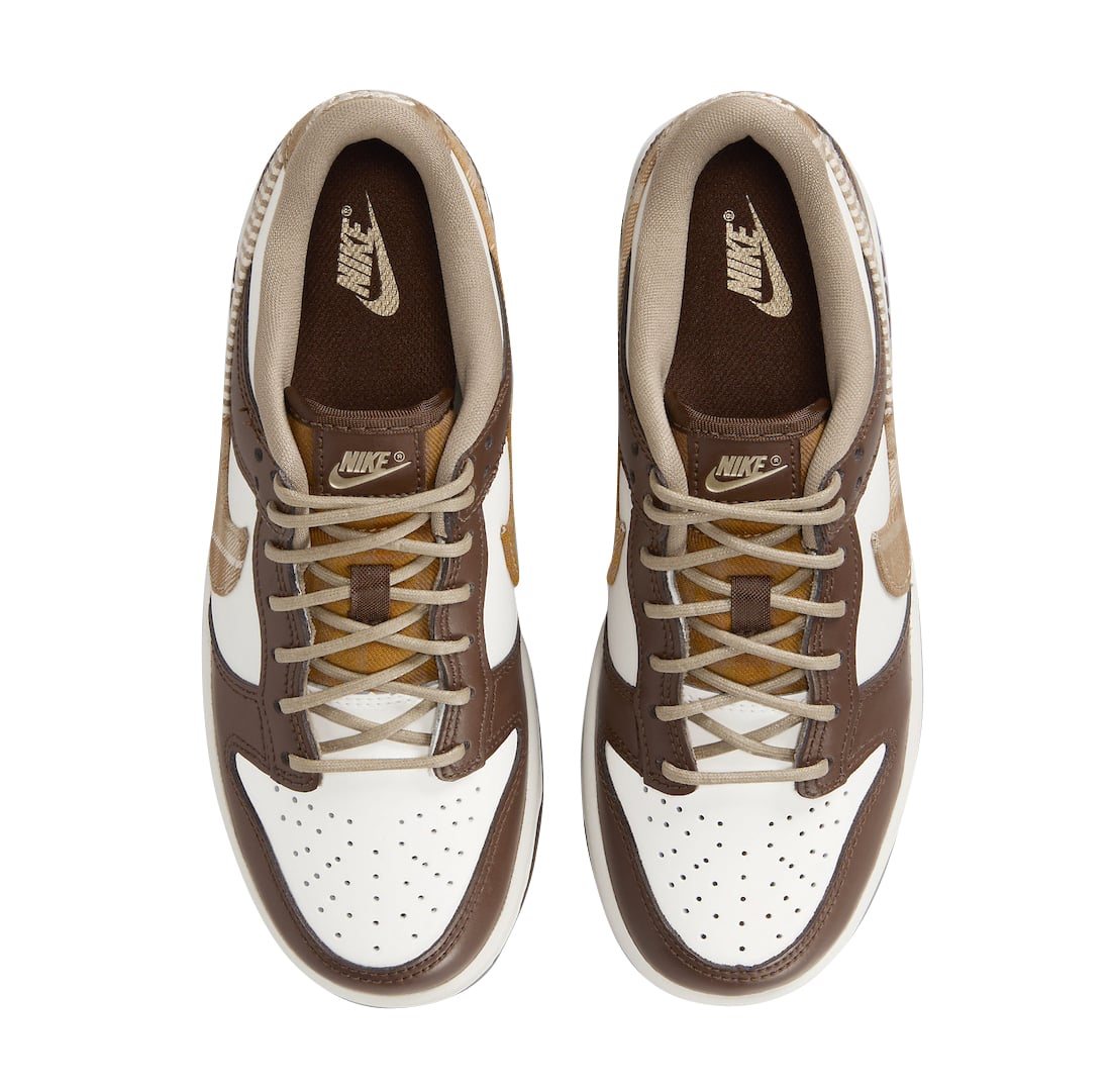 Nike Dunk Low GS Brown Plaid - Image 4