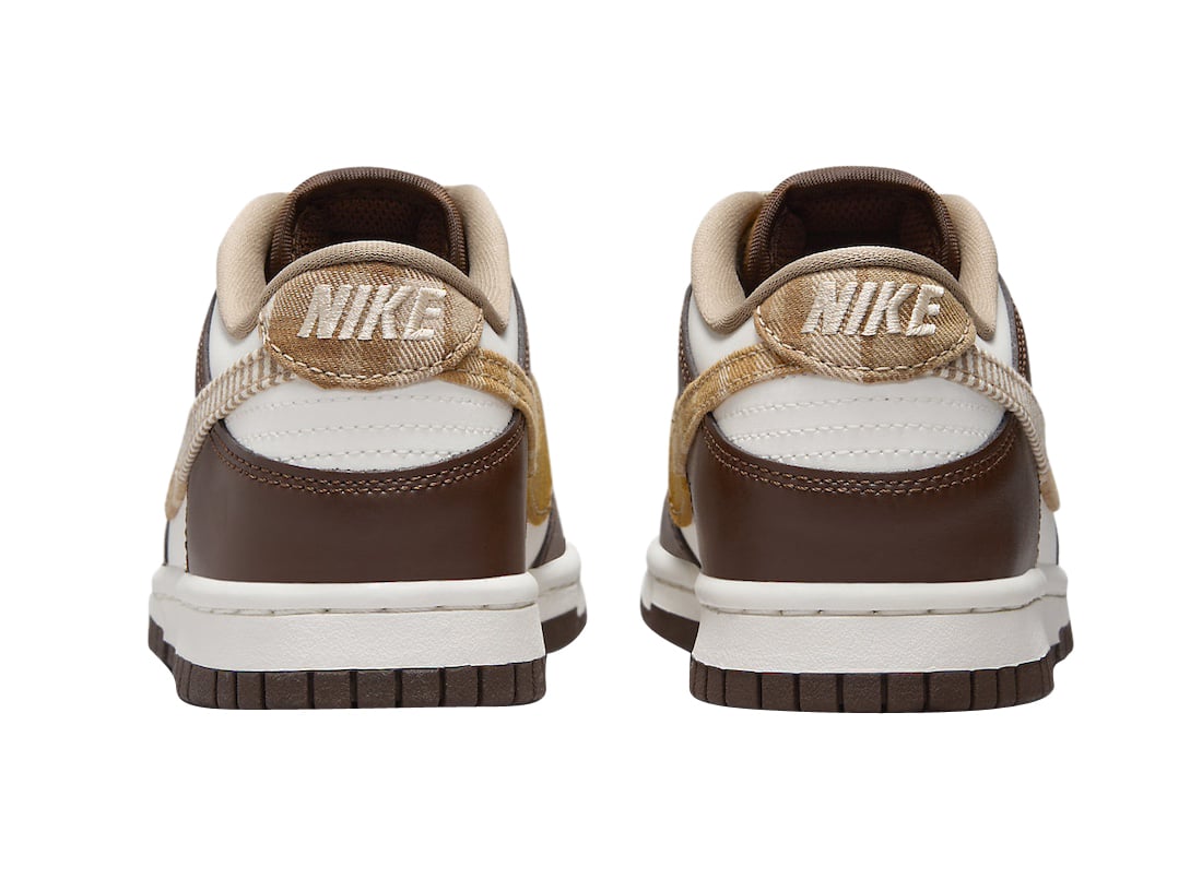Nike Dunk Low GS Brown Plaid - Image 5