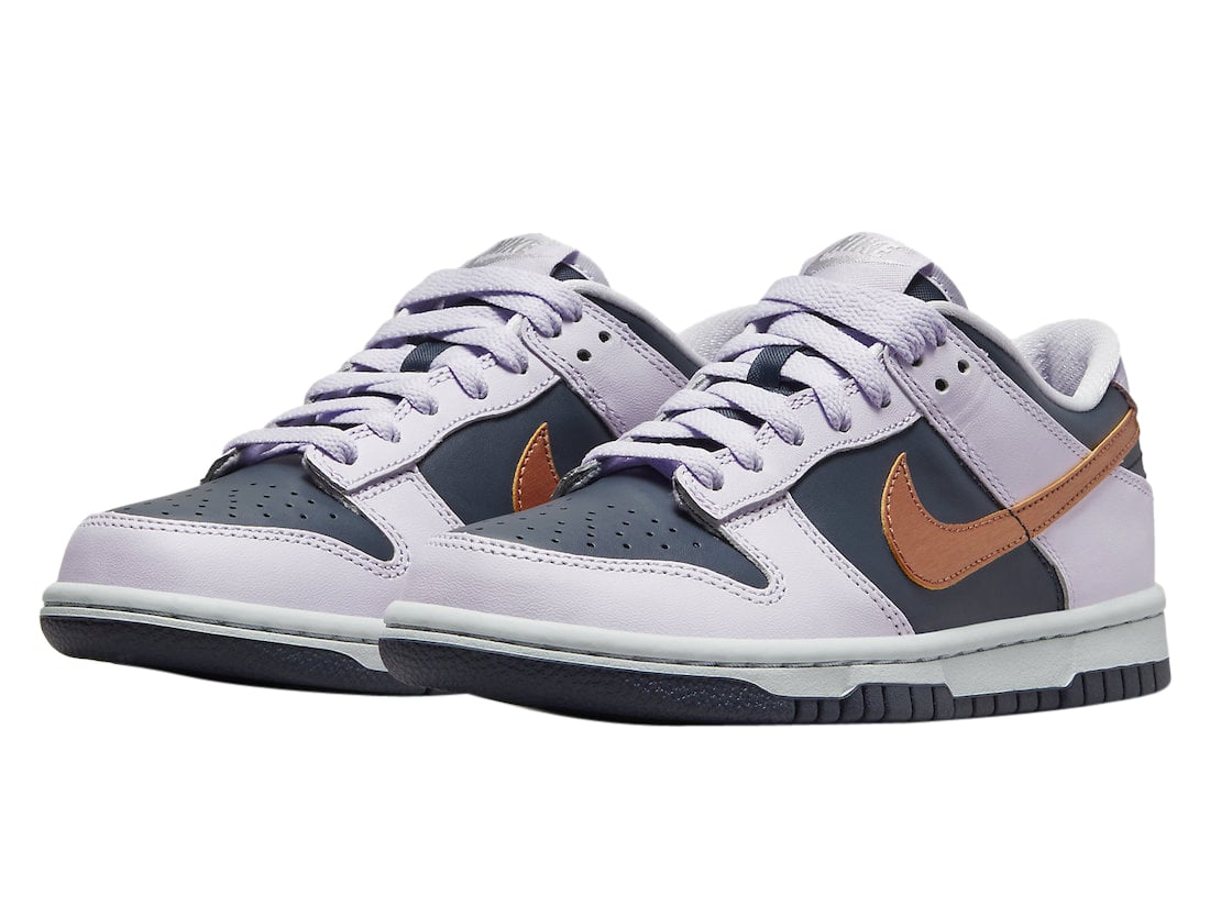 Nike Dunk Low GS Copper Swoosh - Image 2