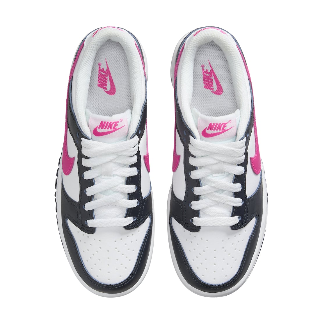 Nike Dunk Low GS Dark Obsidian Fierce Pink - Image 4