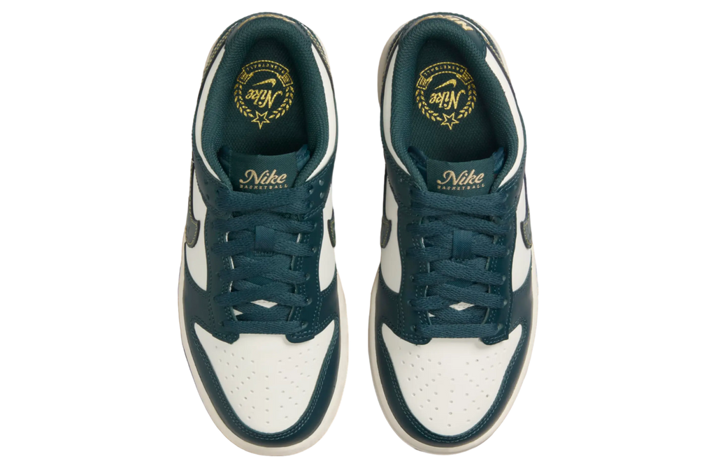Nike Dunk Low GS Deep Jungle / Pale Ivory - Image 4