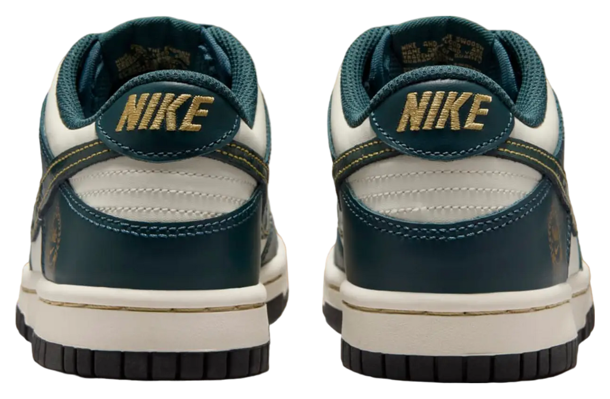 Nike Dunk Low GS Deep Jungle / Pale Ivory - Image 5