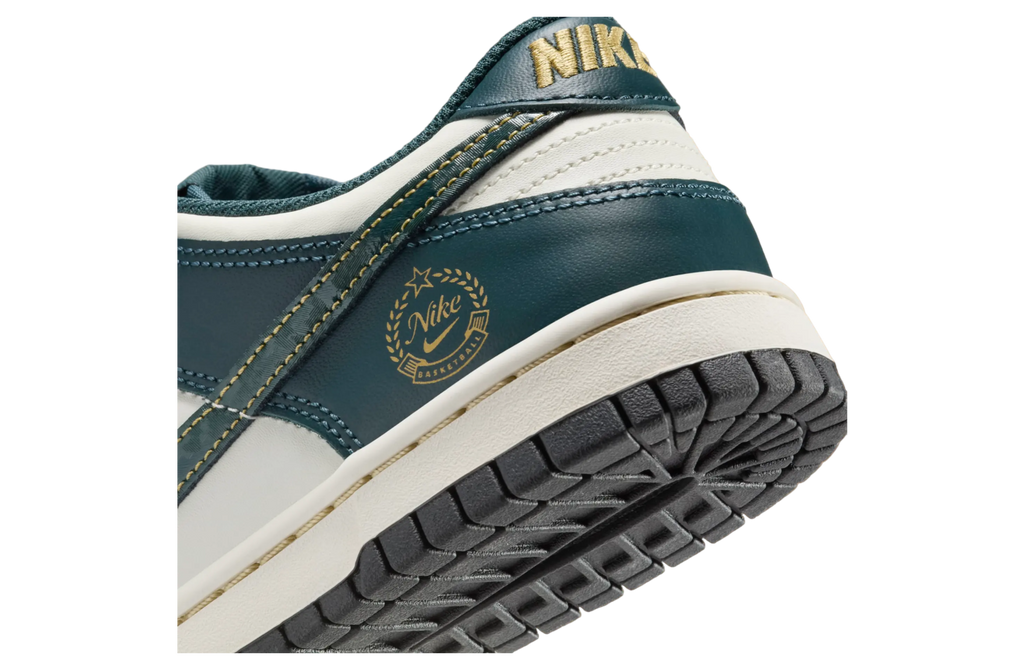 Nike Dunk Low GS Deep Jungle / Pale Ivory - Image 8
