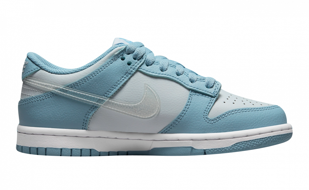 Nike Dunk Low GS Grey Blue - Image 3