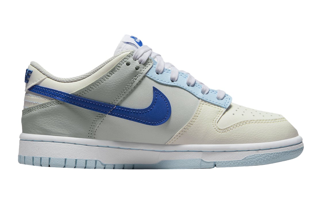 Nike Dunk Low GS Ivory Hyper Royal - Image 3
