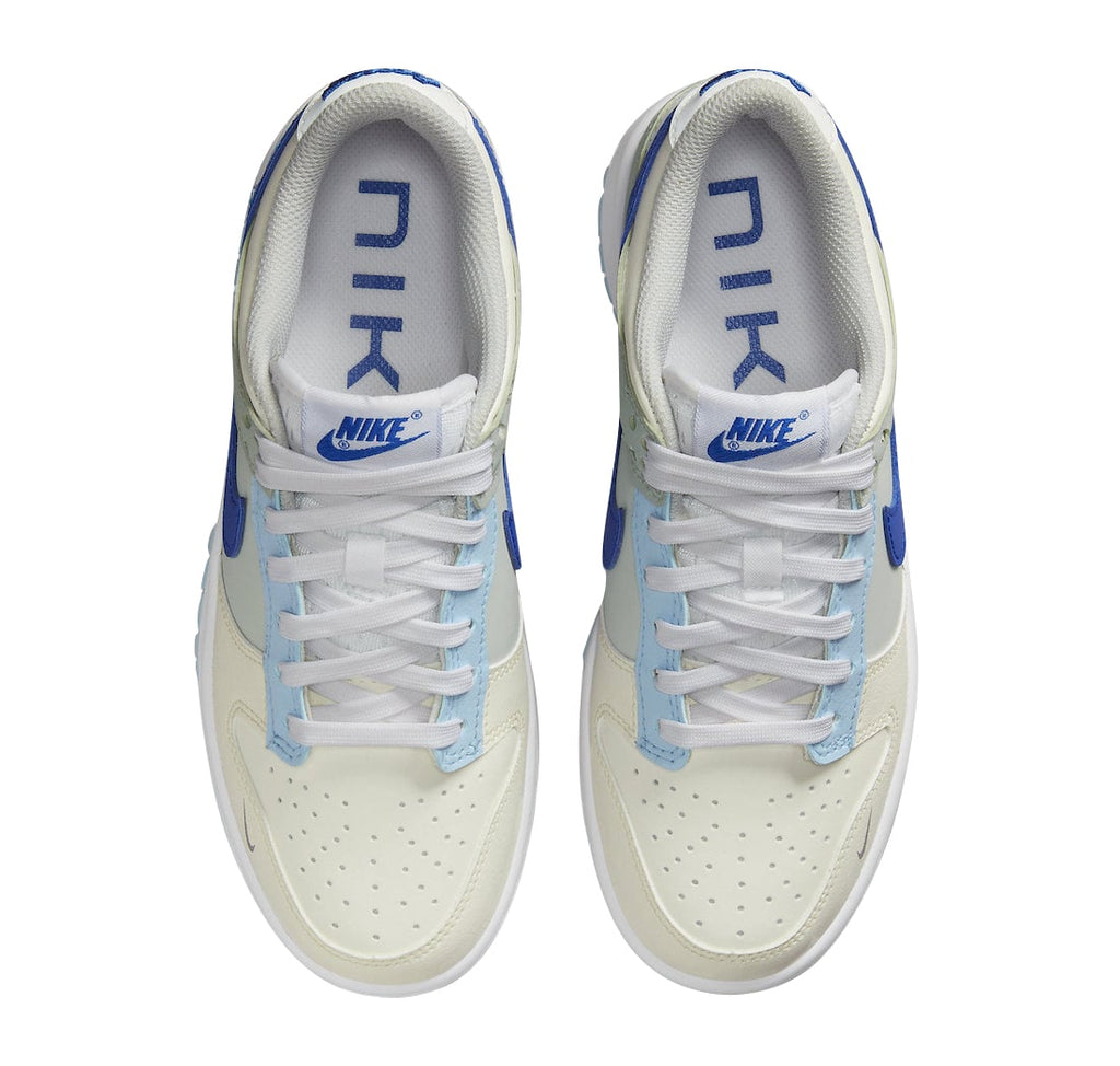 Nike Dunk Low GS Ivory Hyper Royal - Image 4