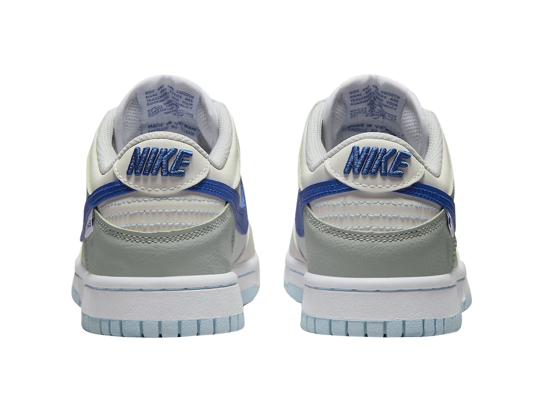 Nike Dunk Low GS Ivory Hyper Royal - Image 5