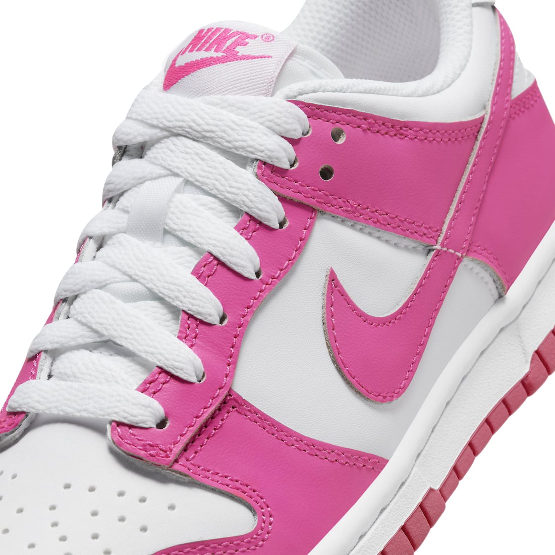 Nike Dunk Low GS Laser Fuchsia - Image 7