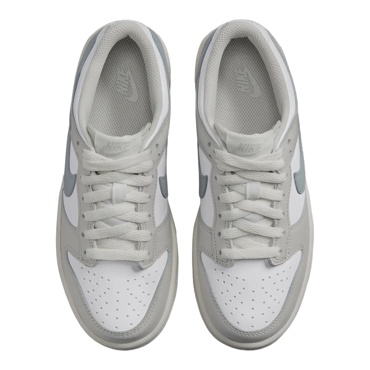 Nike Dunk Low GS Light Silver Phantom - Image 4