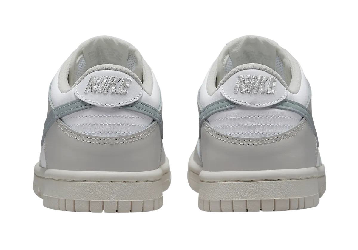 Nike Dunk Low GS Light Silver Phantom - Image 5