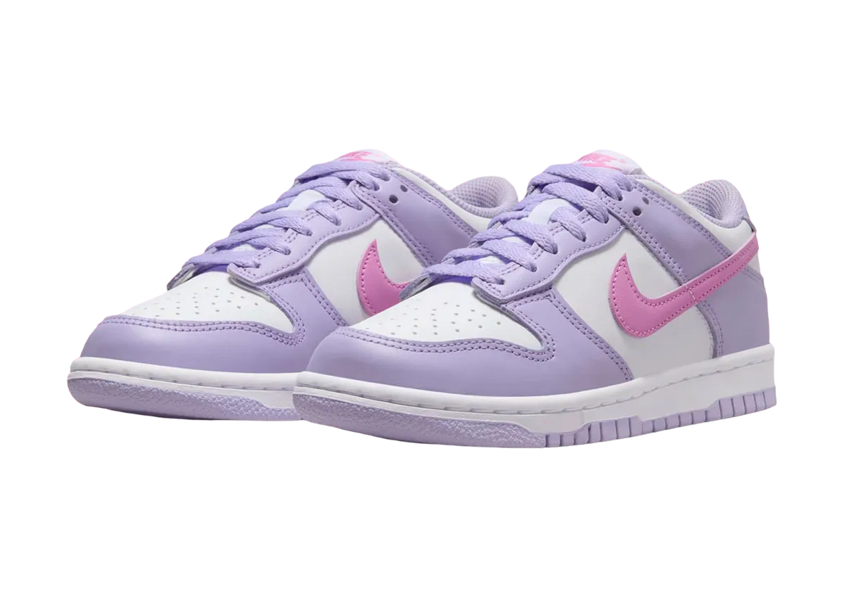 Nike Dunk Low GS Lilac Bloom Pink - Image 2