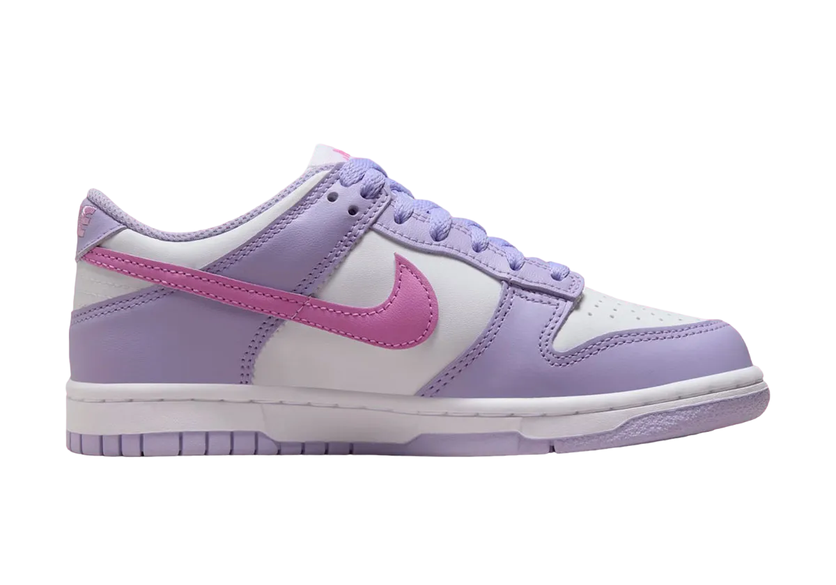 Nike Dunk Low GS Lilac Bloom Pink - Image 3