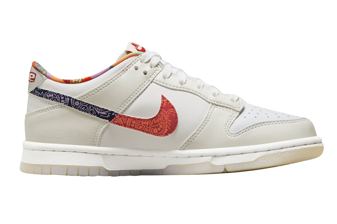 Nike Dunk Low GS Multi Paisley - Image 3